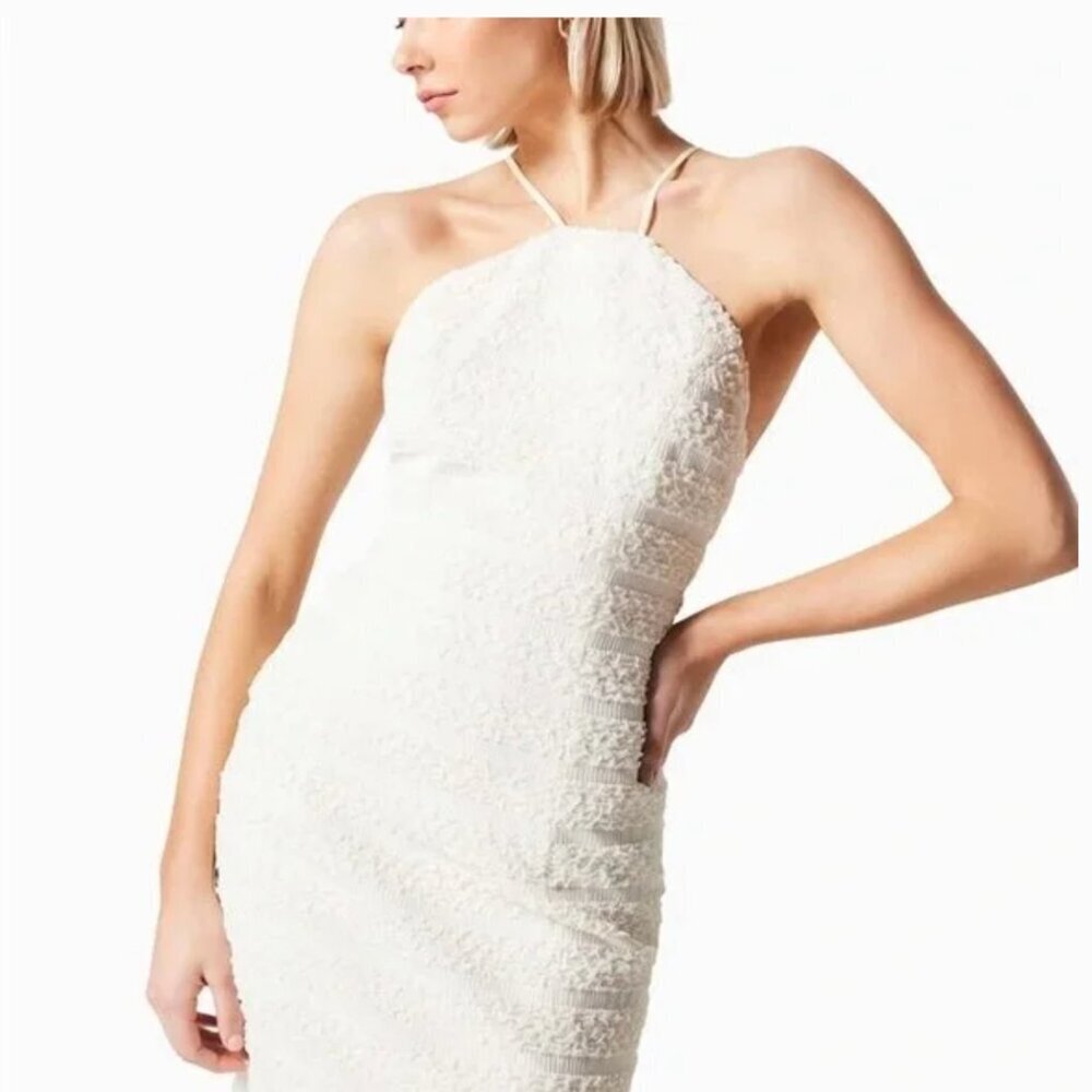 NWT Elliatt Ravish Asymmetrical Halter Dress